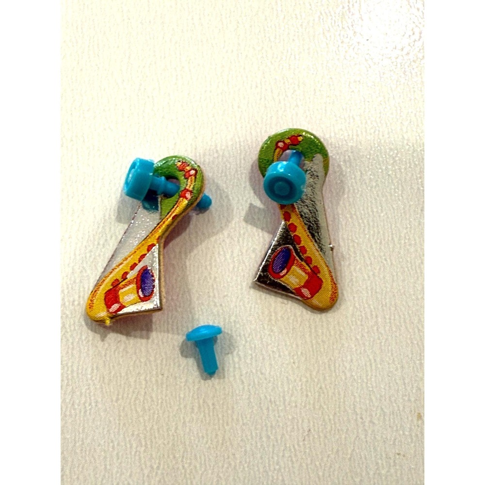 Barbie 1987 Sensations Bopsy Doll Replacement Earrings and Ring Accessories
